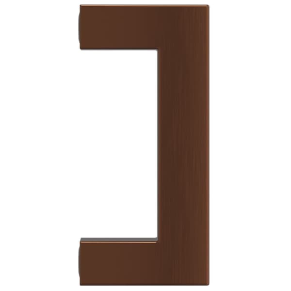 vidaXL skabshåndtag 20 stk. 64 mm rustfrit stål bronzefarvet