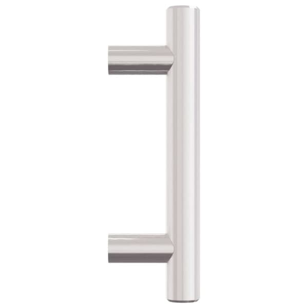 vidaXL skabshåndtag 10 stk. 64 mm rustfrit stål sølvfarvet