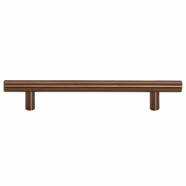 vidaXL skabshåndtag 10 stk. 128 mm rustfrit stål bronzefarvet