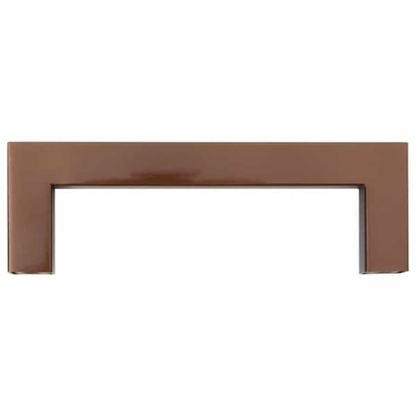 vidaXL skabshåndtag 10 stk. 96 mm rustfrit stål bronzefarvet