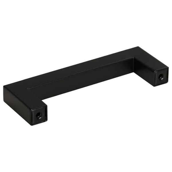 vidaXL Skåphandtag 10 st svart 96 mm rostfritt stål