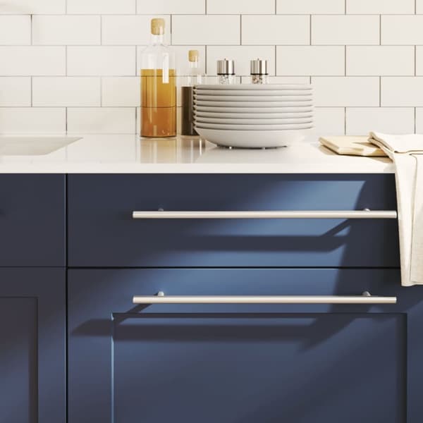 vidaXL Skåphandtag 20 st silver 320 mm rostfritt stål