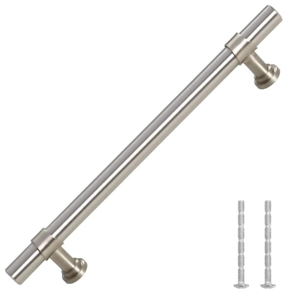 vidaXL Skåphandtag 10 st silver 128 mm rostfritt stål