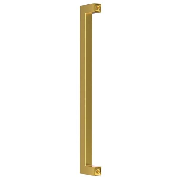 vidaXL skabshåndtag 10 stk. 224 mm rustfrit stål guldfarvet