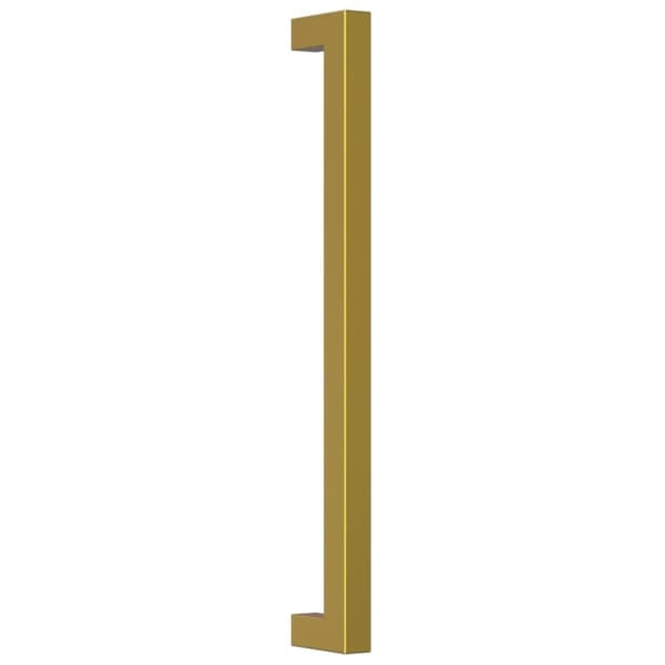 vidaXL skabshåndtag 10 stk. 224 mm rustfrit stål guldfarvet