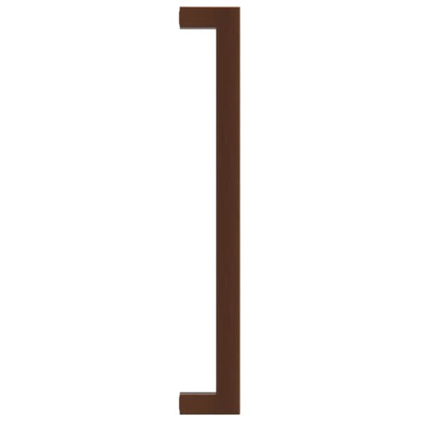 skabshåndtag 5 stk. 224 mm rustfrit stål bronzefarvet