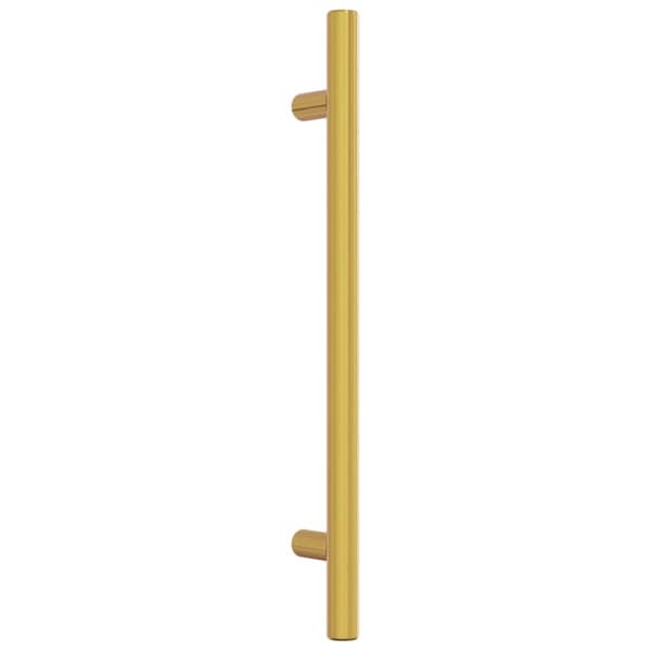 skabshåndtag 20 stk. 160 mm rustfrit stål guldfarvet