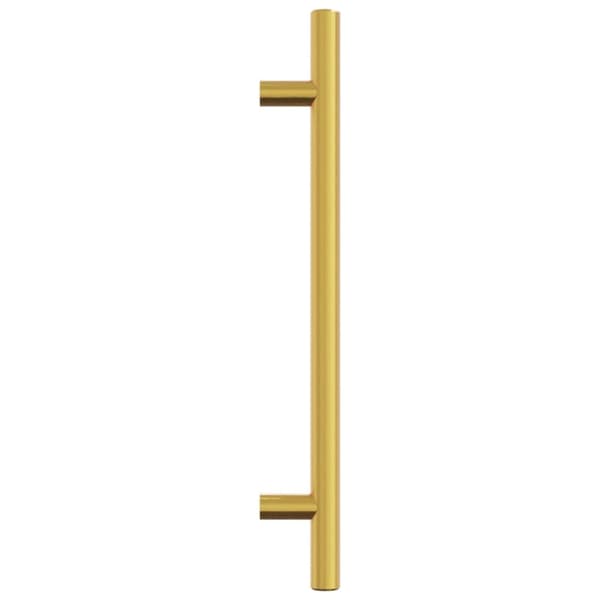 skabshåndtag 20 stk. 160 mm rustfrit stål guldfarvet