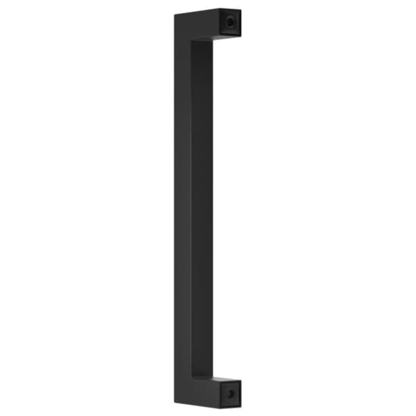 Skåphandtag 10 st svart 160 mm rostfritt stål