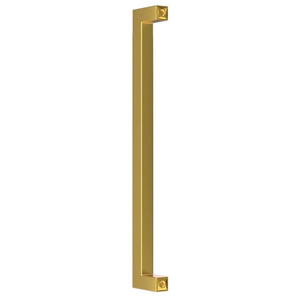 Skåphandtag 10 st guld 224 mm rostfritt stål