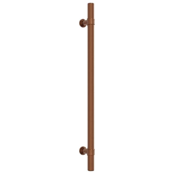 skabshåndtag 10 stk. 224 mm rustfrit stål bronzefarvet