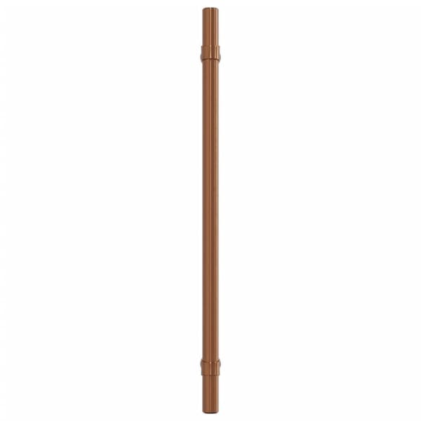 skabshåndtag 10 stk. 224 mm rustfrit stål bronzefarvet