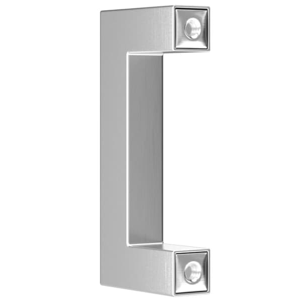 Skåphandtag 10 st silver 64 mm rostfritt stål