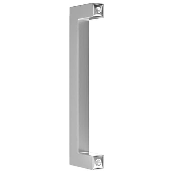 skabshåndtag 10 stk. 128 mm rustfrit stål sølvfarvet