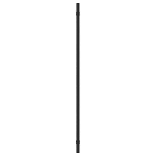 Kaapin kahvat 20 kpl musta 480 mm ruostumaton teräs