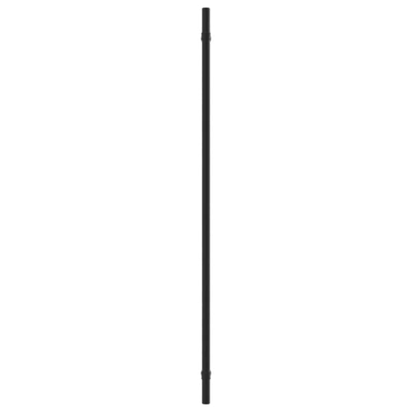 Skåphandtag 10 st svart 480 mm rostfritt stål