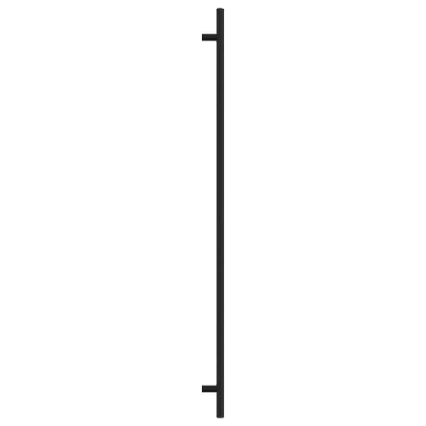 Kaapin kahvat 10 kpl musta 480 mm ruostumaton teräs