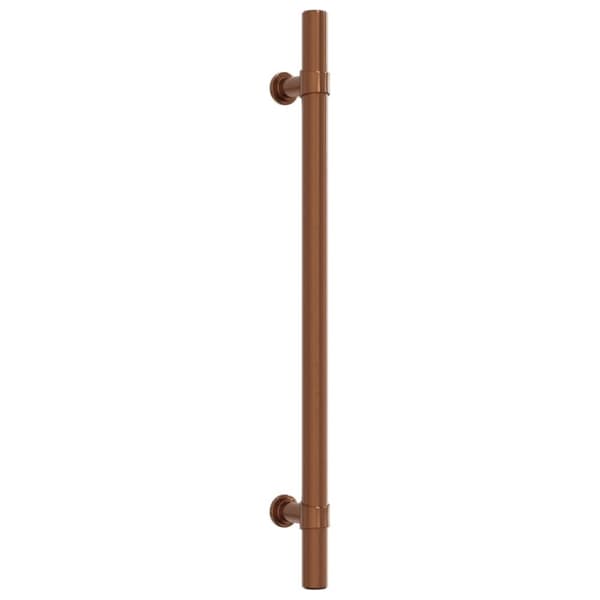 skabshåndtag 5 stk. 192 mm rustfrit stål bronzefarvet