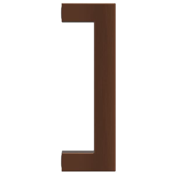 skabshåndtag 10 stk. 96 mm rustfrit stål bronzefarvet