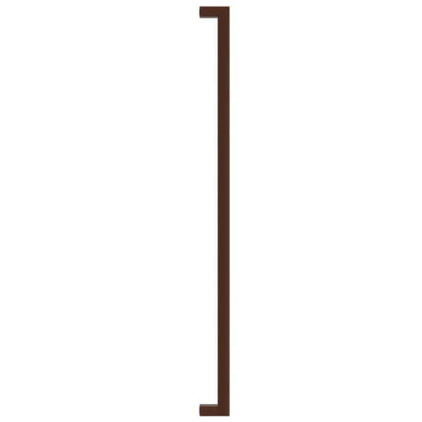 skabshåndtag 5 stk. 480 mm rustfrit stål bronzefarvet