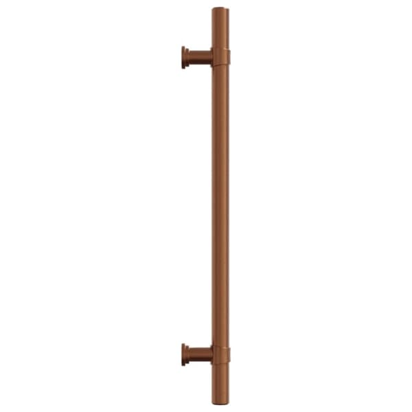 skabshåndtag 10 stk. 192 mm rustfrit stål bronzefarvet