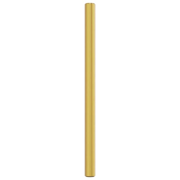skabshåndtag 10 stk. 128 mm rustfrit stål guldfarvet
