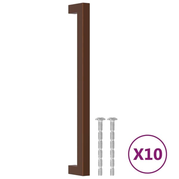 Kaapin kahvat 10 kpl pronssi 224 mm ruostumaton teräs