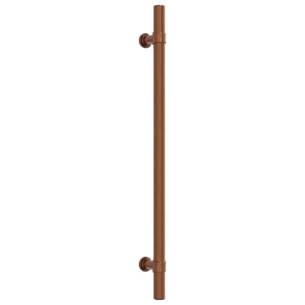vidaXL skabshåndtag 5 stk. 224 mm rustfrit stål bronzefarvet -  Skabslågegreb og -håndtag