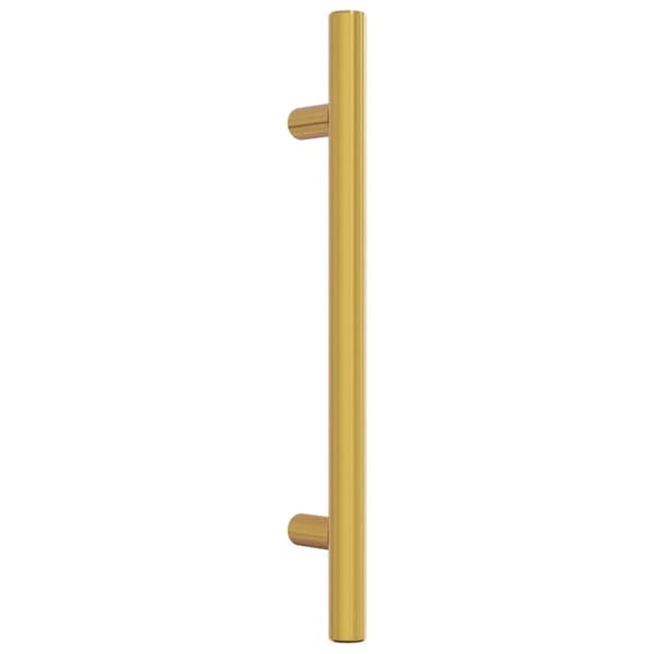 vidaXL skabshåndtag 10 stk. 128 mm rustfrit stål guldfarvet -  Skabslågegreb og -håndtag