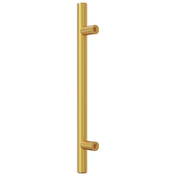 vidaXL skabshåndtag 10 stk. 128 mm rustfrit stål guldfarvet -  Skabslågegreb og -håndtag