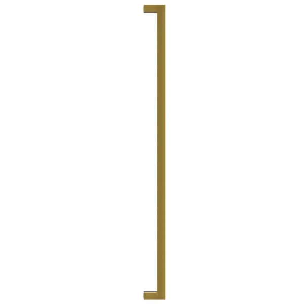 Skåphandtag 10 st guld 480 mm rostfritt stål