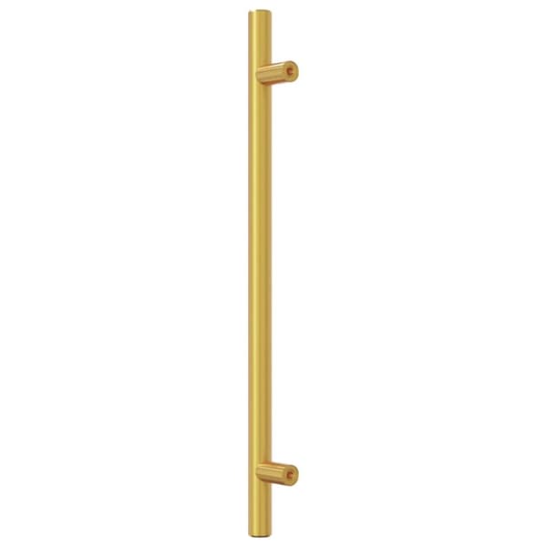 skabshåndtag 20 stk. 192 mm rustfrit stål guldfarvet