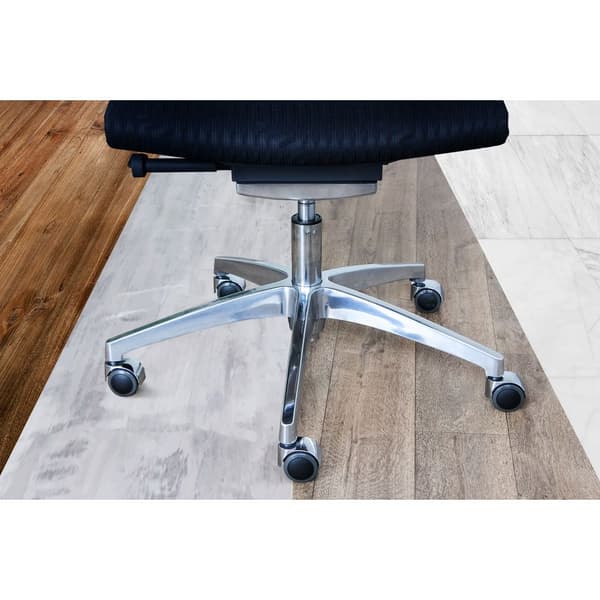 Designerhjul 11mm / 50 mm för hårda golv - HJH OFFICE - Set om 5 - Svart / Silver
