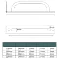 Miniatyrbilde 2 av 2: INF 539 Elegant dørhåndtak i aluminiumslegering