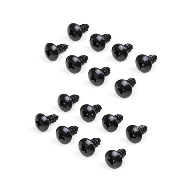Rullhjul för möbler - Emuca - Paket med 4 - Diameter 50mm - Maximal last 35 kg - Svart