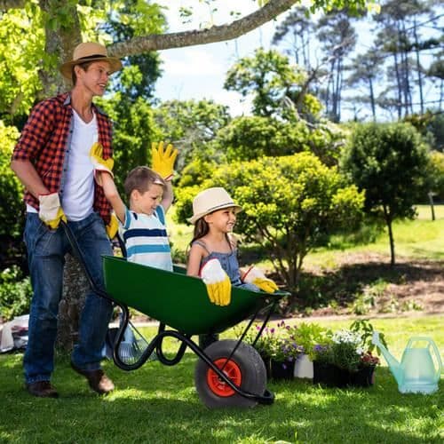 2x däck handtruck hjul, punkteringssäkra massiva gummidäck, röd pneumatisk fälg reservhjul, 3,00-4 tum, svart