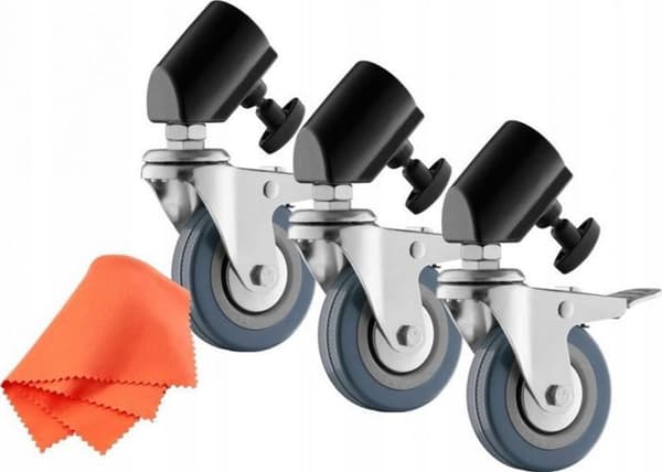 Hjul - roulette Jinbei Spel av tre hjul JB11-036A 25mm för belysningsstativ