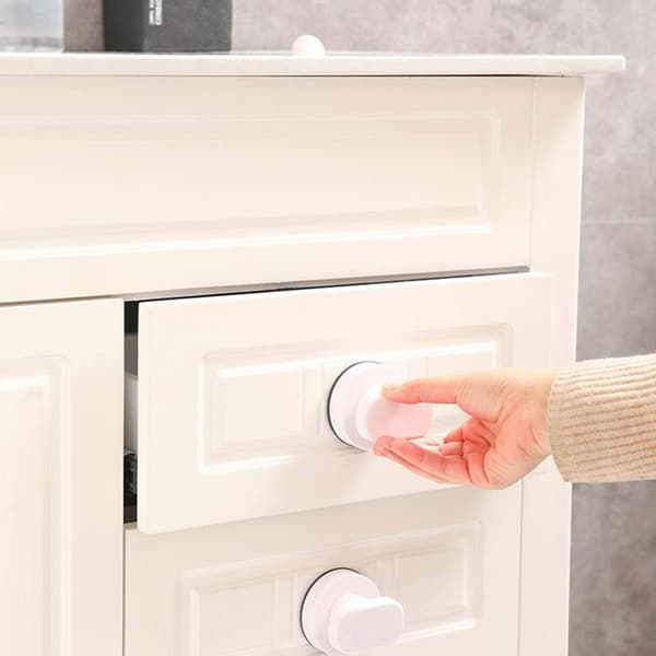 INF Sugekop håndtag toilet låg lifter kabinet håndtag Hvid