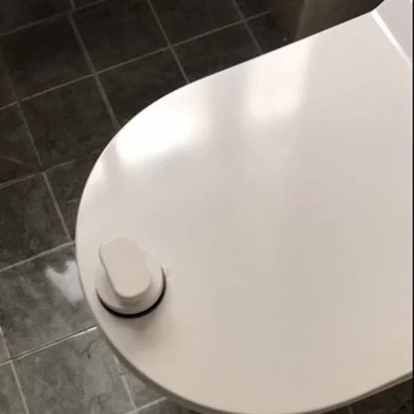 INF Sugekop håndtag toilet låg lifter kabinet håndtag Hvid