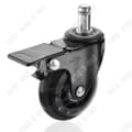 Miniatyrbild 1 av 4: TD® Heavy Duty Heavy Duty Kontor Hjul Hjul Hjul 22mm Tyst lager Skydda matta Byte Fåtölj Golv Skrivbord