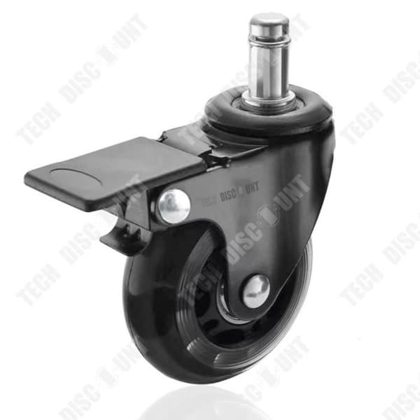 TD® Heavy Duty Heavy Duty Kontor Hjul Hjul Hjul 22mm Tyst lager Skydda matta Byte Fåtölj Golv Skrivbord