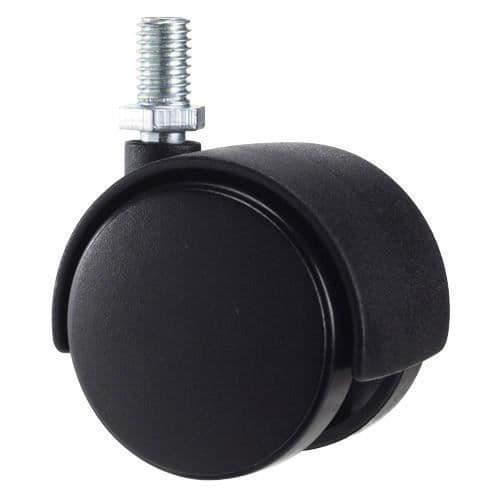 Hushjul svart nylonspets M8x50 mm