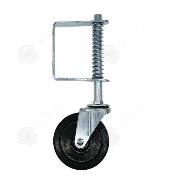 INN Caster 4" Lastkapacitet 110 lbs 50 kg Gummifjäder Svänghjul Heavy Duty Caster Portai Caster