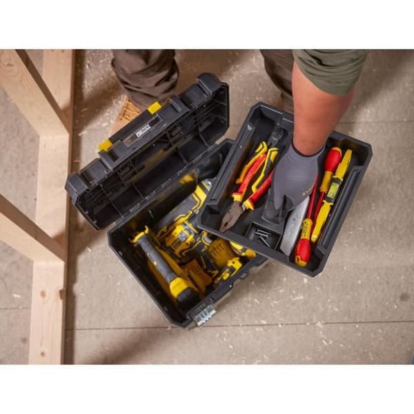 Modul med hjul - STANLEY - Tstak-Fatmax - 4 svängbara hjul - Max kapacitet 100kg - Polypropylen