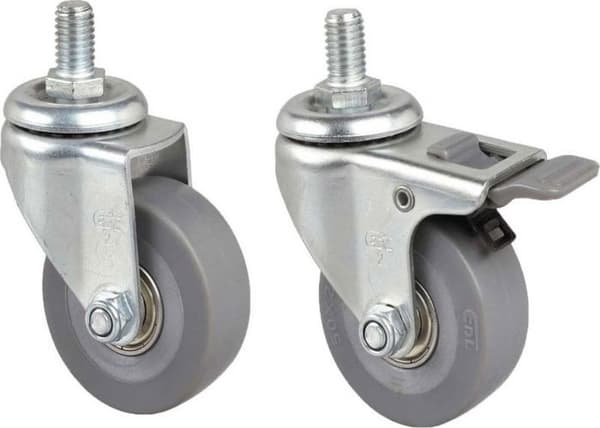 Rulle - roulette Caymon - PR210WS - Spel med hjul för rackskåp PR2xx