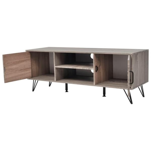 vidaXL TV-benk 120x40x45 cm grå