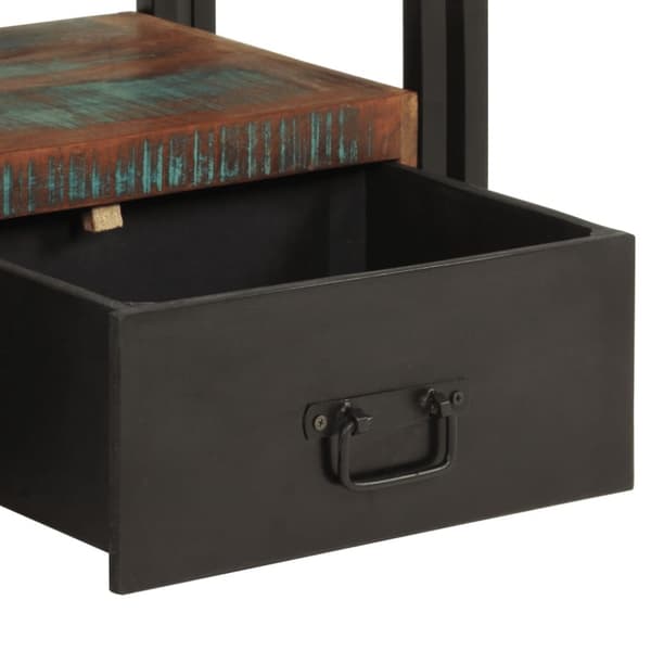 vidaXL tv-skab 120x30x40 cm massivt genbrugstræ
