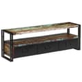Miniatyrbillede 1 af 11: vidaXL tv-skab 120x30x40 cm massivt genbrugstræ