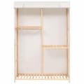 Miniatyrbillede 2 af 9: vidaXL tøjgarderobe i 3 niveauer 110x40x170 cm