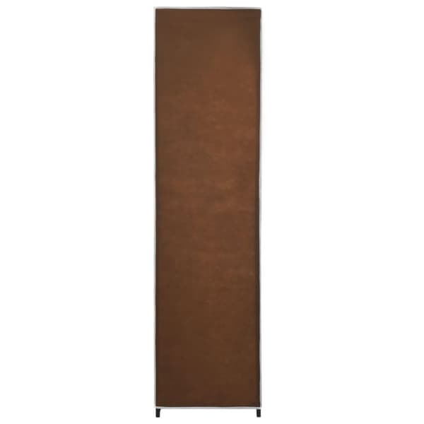 vidaXL klædeskab med 4 rum 175 x 45 x 170 cm brun